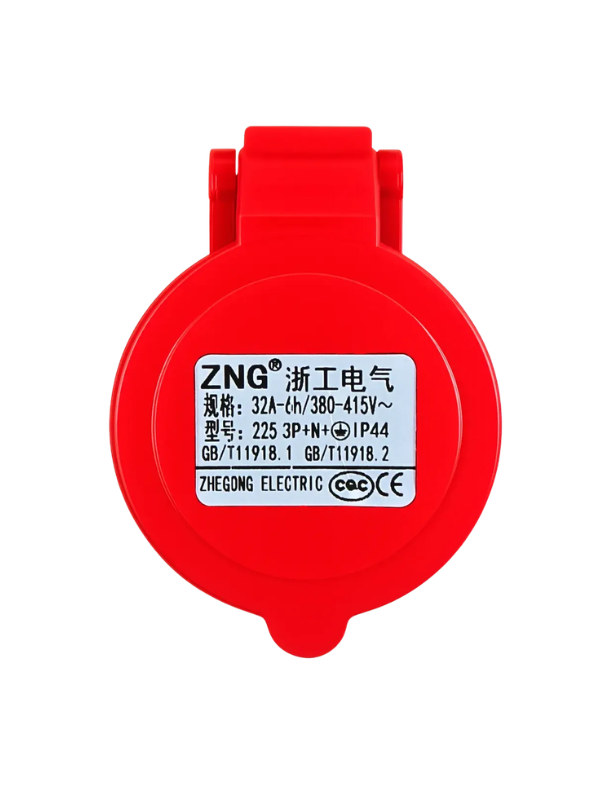 Tomada Sobreposta Zng225 32a/380-415v 5 Pinos 3p+n+t Ip44