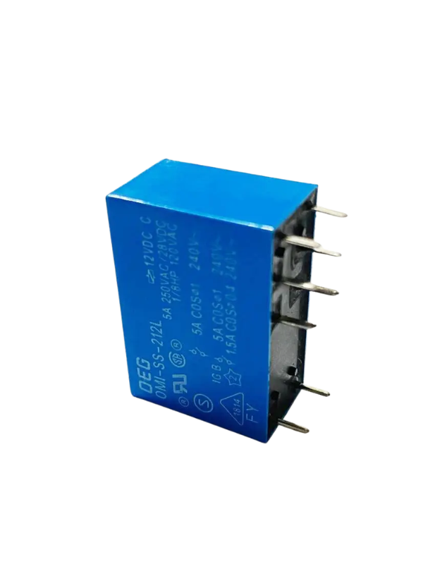 Relé Omi-ss-212l Ss Omih 212l 12vdc Relé Contato Duplo 5a