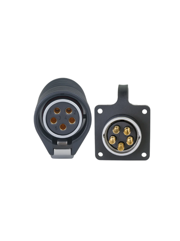 Conector 5 Pinos À Prova D'água Ip67 Capa Impermeável Xhe20