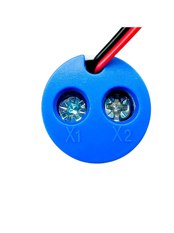 Voltímetro E Amperímetro AD16-22VAM - 22mm AZUL