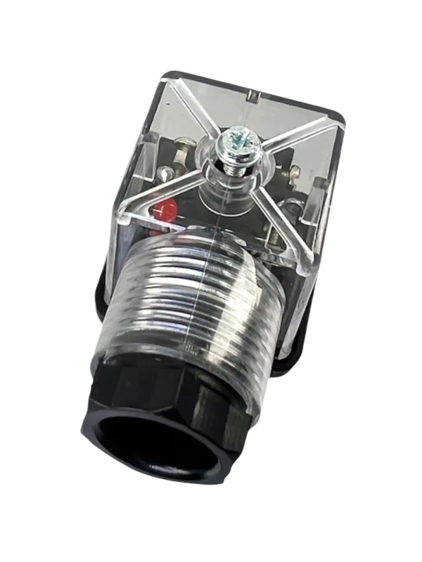 Plug De Válvula Hidráulica 43650 Conector Para Bobina 220vac