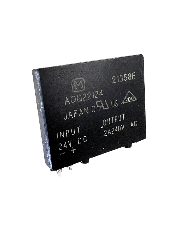 Relé De Estado Sólido AQG22121 - 24VDC 2A 4 Pinos