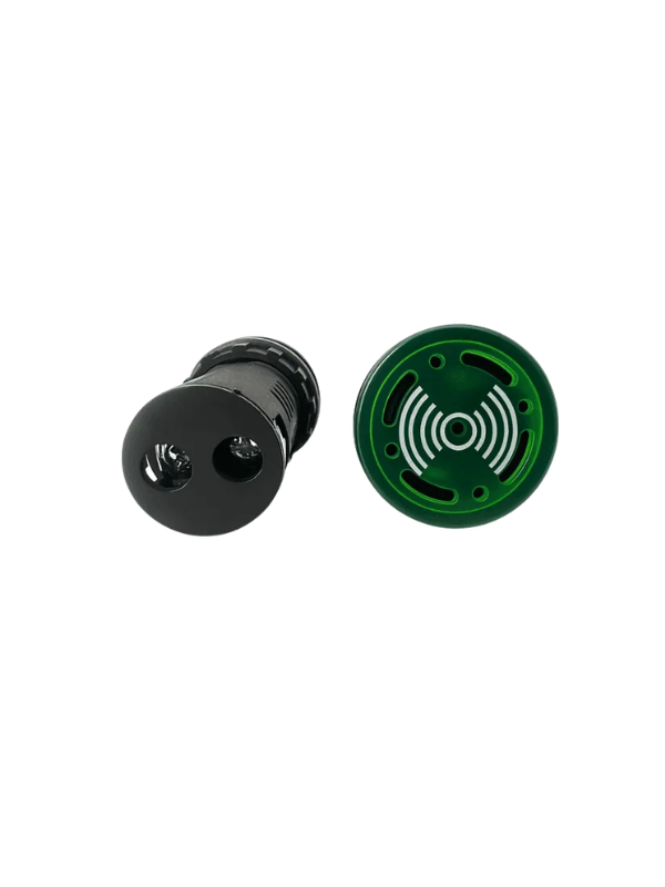 Indicador Luminoso Com Buzzer 22mm 220VAC - VERDE