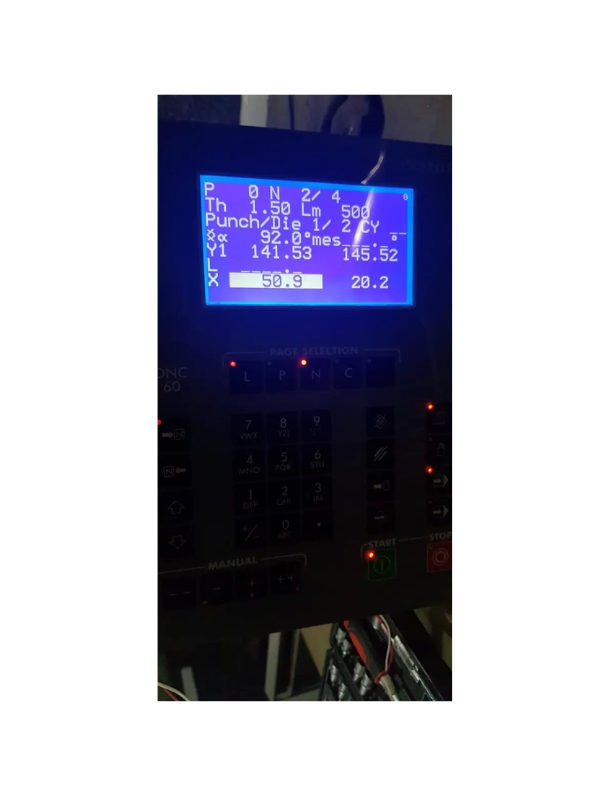 Tela Para Cnc Cybelec Dnc 60 Lcd Display Ag240128b Fcp2009