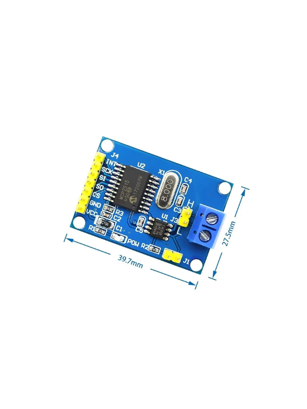 Módulo Mcp2515 Can Bus Tja1050 Harduinu Stm32 Pic Raspberry