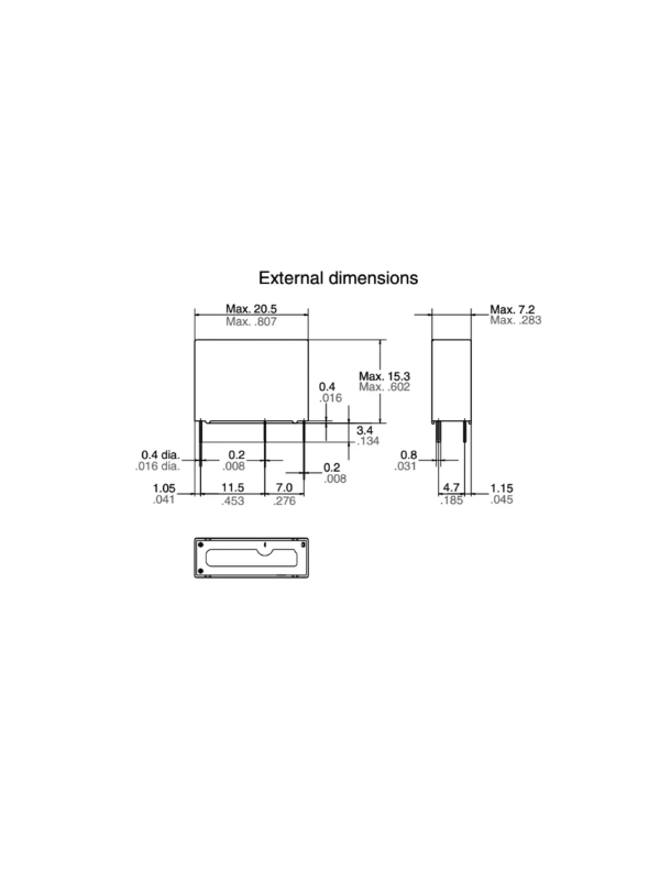 2x Relé Panasonic Aldp124 24vdc Para Ar Condicionados Samsun