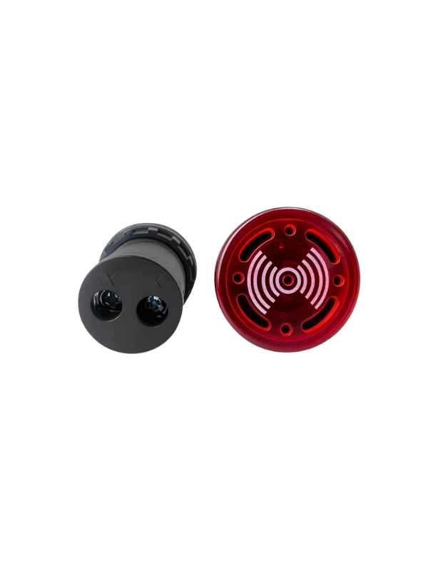 Indicador Luminoso Com Buzzer 22mm 24VDC - VERMELHO