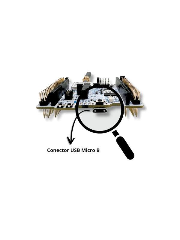 Placa De Desenvolvimento Nucleo-wl55jc1 Com Lpwan E Lorawan