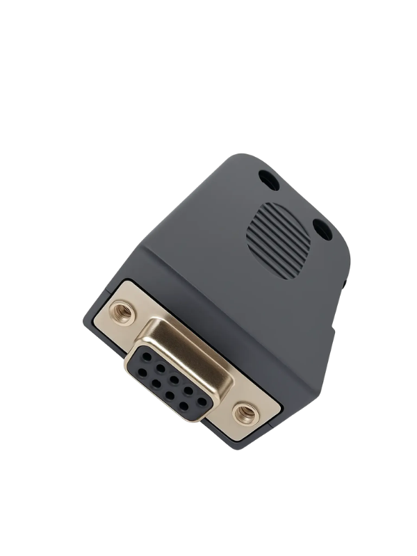 Conector Db9 Fêmea Com Borne P/ Cabo Serial Rs232 Clp / Ihm