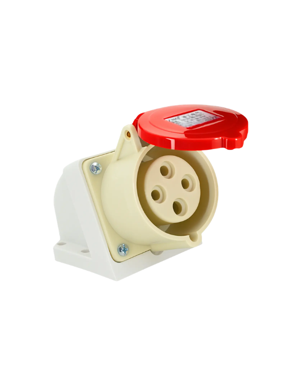 Tomada Sobreposta 32a 4 Pinos Zng124 Plug 3p+t Ip44