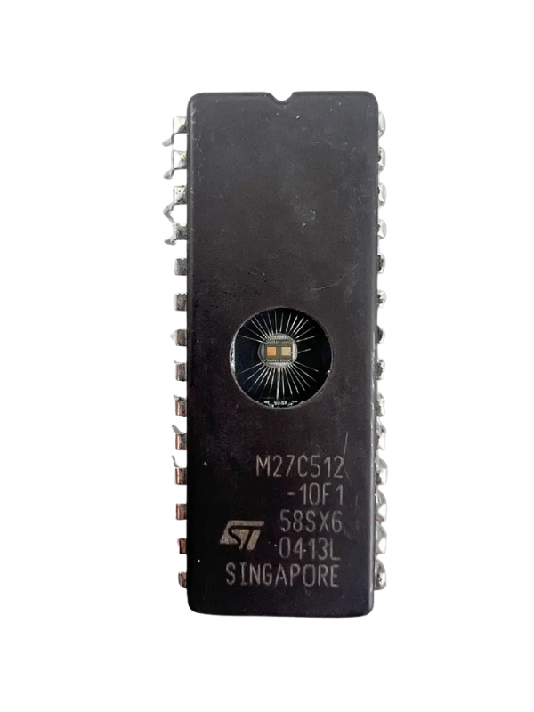10x Eprom M27c512 Circuito Integrado M27c512k Memória 27c512
