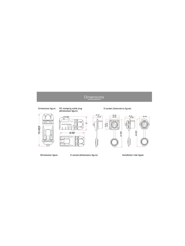 Conector 3 Pinos Prova D'agua Industrial Xhe20 Engate Rápido