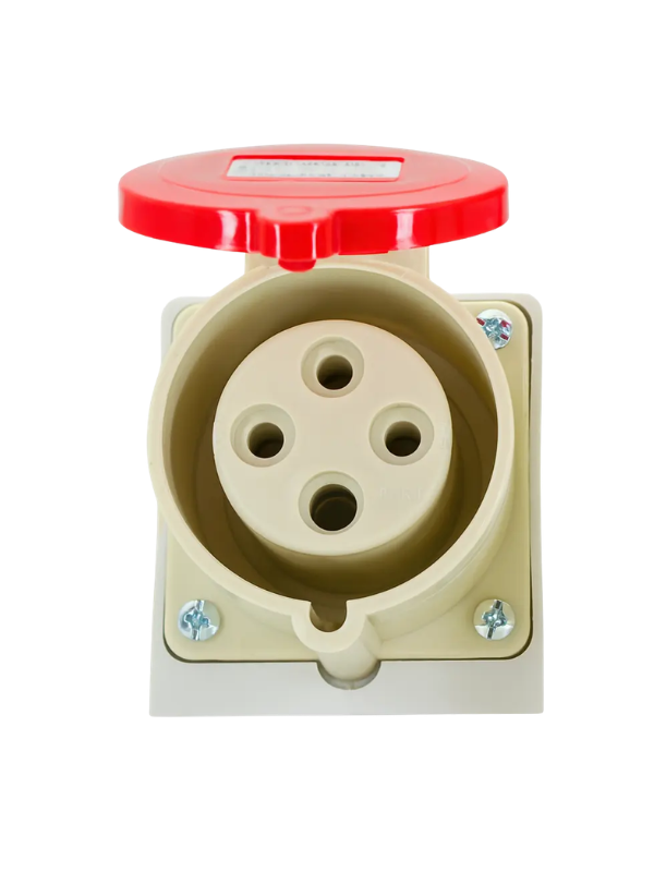Tomada Sobreposta 32a 4 Pinos Zng124 Plug 3p+t Ip44