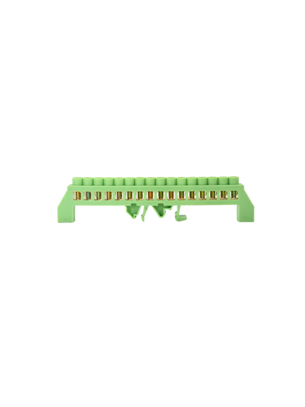 2x Bloco Terminais Xp8012k-16p Barramento Terra 16p Verde