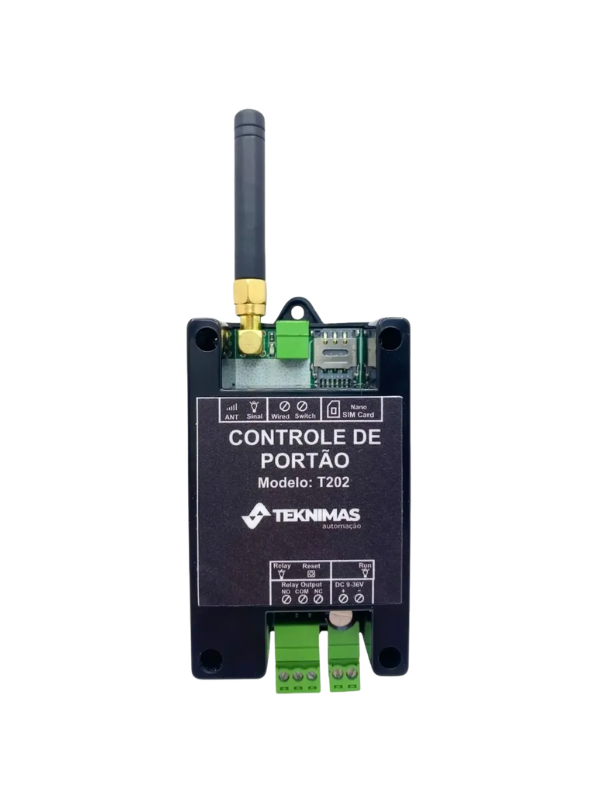 Abridor Remoto 4g Via Chamada G202 Gsm Controle De Portão