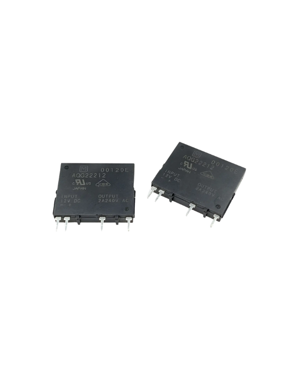 Relé De Estado Sólido Sibratec AQG22212B02 - 12VDC 2A 4 Pinos