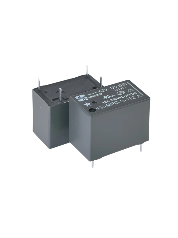 Relé Meishuo MPD-S-112-A - 12VDC 10A 4 Pinos