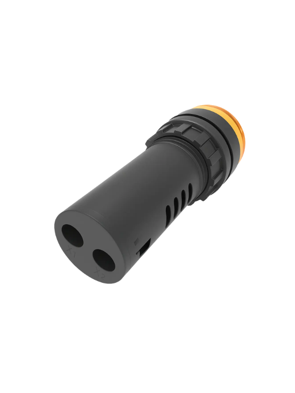 Indicador Luminoso Com Buzzer 22mm 110VAC - AMARELO