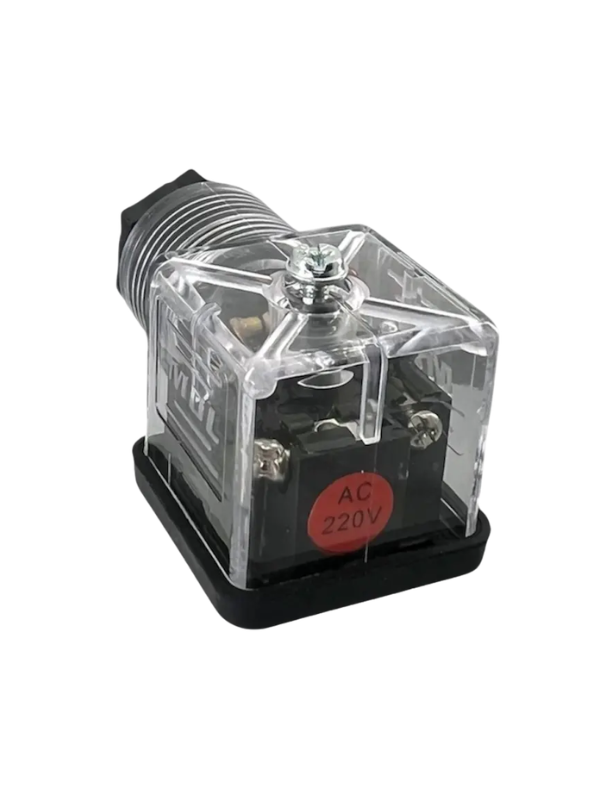 Plug De Válvula Hidráulica 43650 Conector Para Bobina 220vac