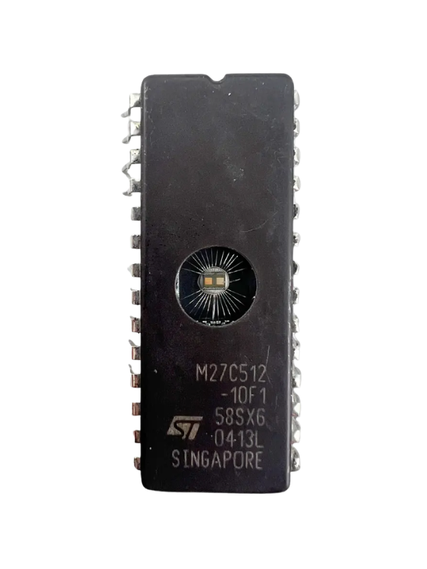 Eprom M27c512 Memórias Uv M27c512b Ci 27c512 Novas Dip28