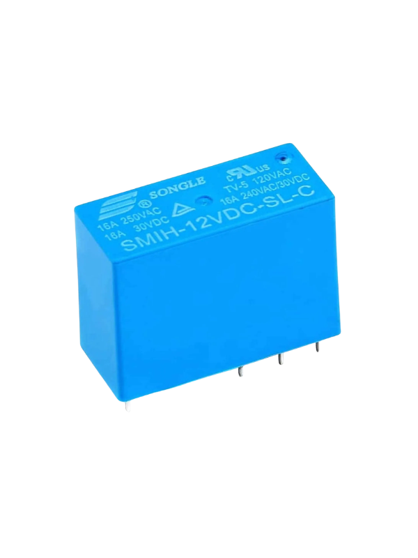 2 Pç Rele Smih-12vdc-sl-c 12vdc 16a 8 Pinos Sanyou