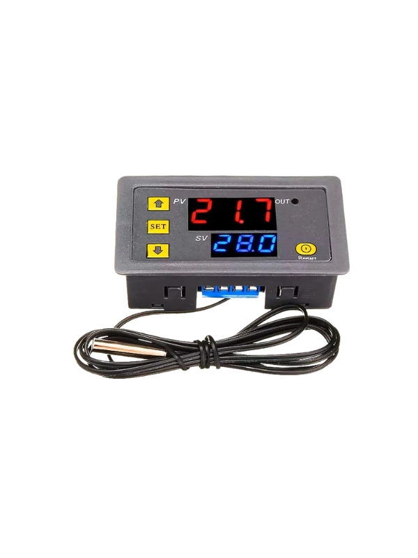 Termostato Digital Controle De Temperatura 12vdc C/ Termopar
