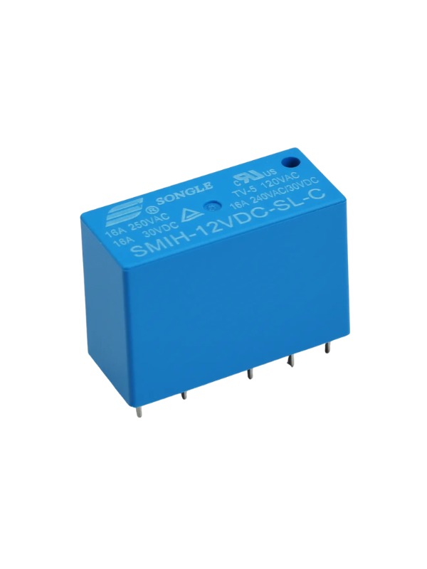 Rele Smih-12vdc-sl-c 12vdc 16a 8 Pinos Smih-12vdc