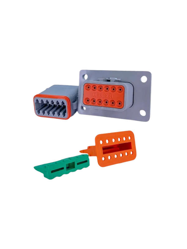 Conector Deutsch Dt04-12pa-l012 Linha Agrícola 12 Vias Dt04