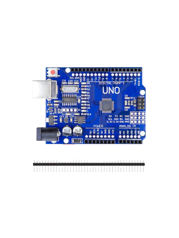 2 Peças Uno R3 Chip Ch340g Atmega328p Compatível Rarduíno