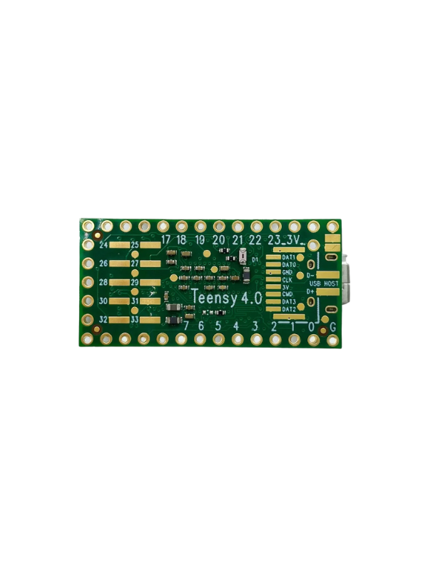 Placa Teensy 4.0 Usando Nxp Imxrt1062 Mcu Arm Cortex-m7