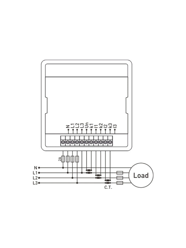Multimedidor EM-06 + Tc 1000/5 1000A