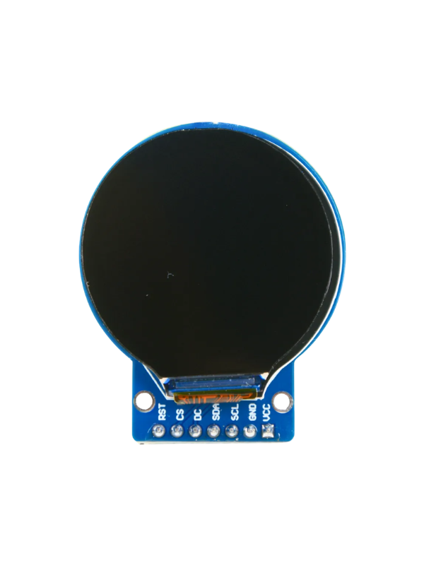 Módulo De Exibição Lcd Tft Gc9a01 P/ Esp32 Display 1.28poleg