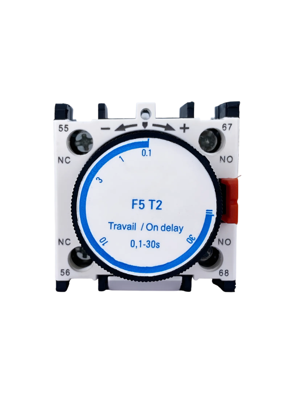 Bloco Temporizado Retardado F5-t2 Para Contator La2-dt2 30s