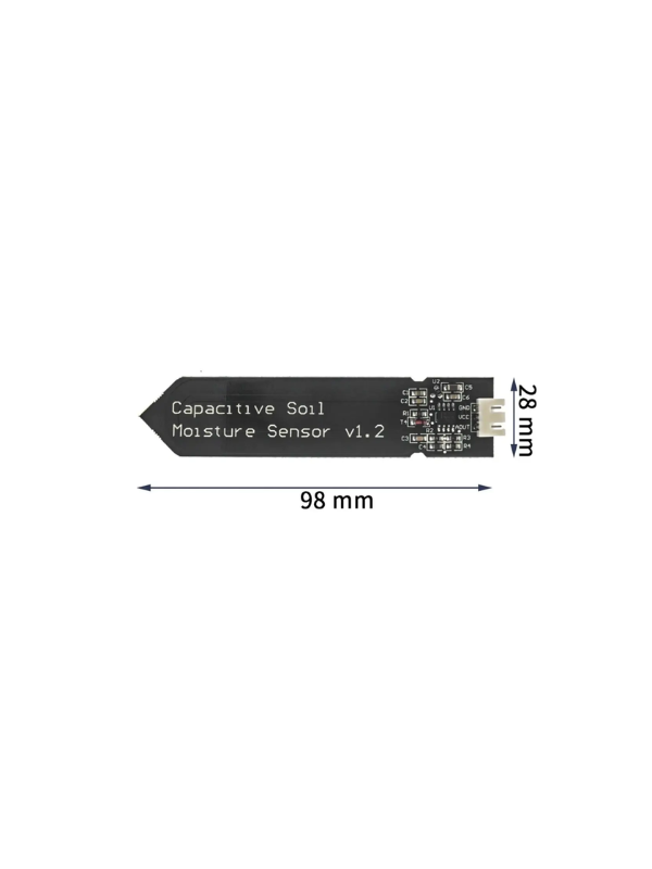 Modulo Sensor Capacitivo Umidade Do Solo Higrômetro Com Cabo
