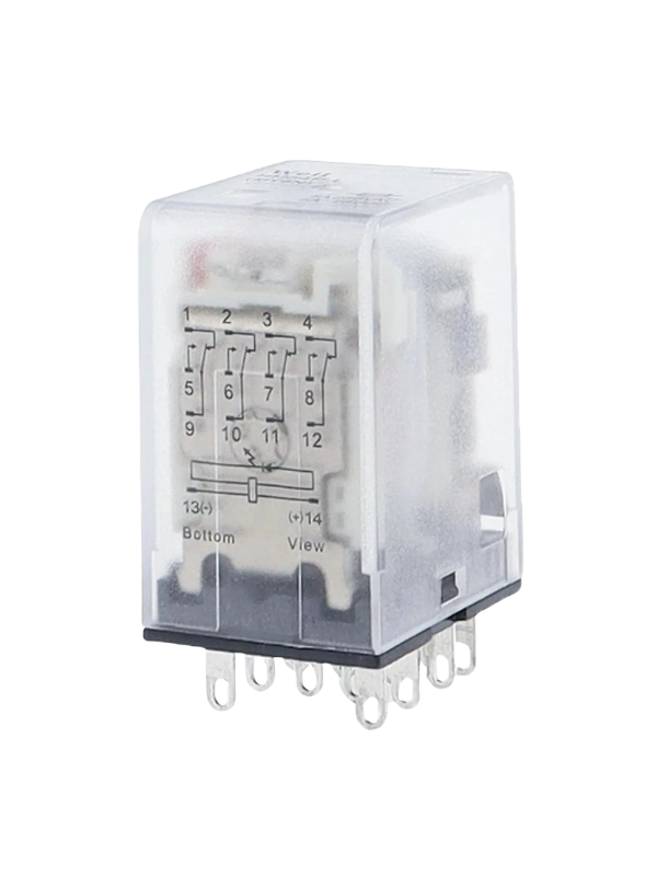 Relé My4nj Hh54p 14 Pino 12vdc 4nf + 4na Excelente Qualidade