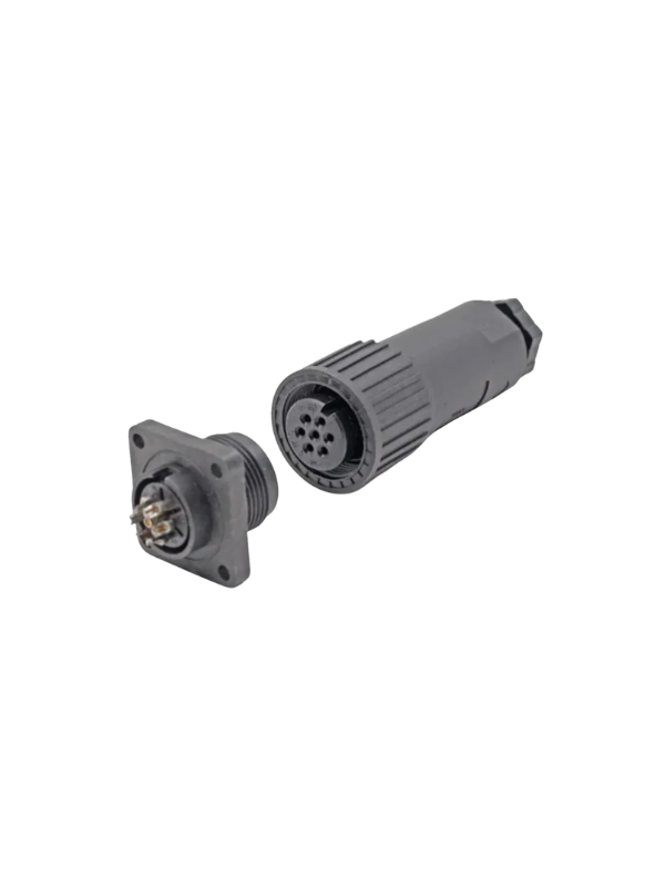 Conector P/ Válvula Proporcional 7 Pinos Para Rexroth Moog