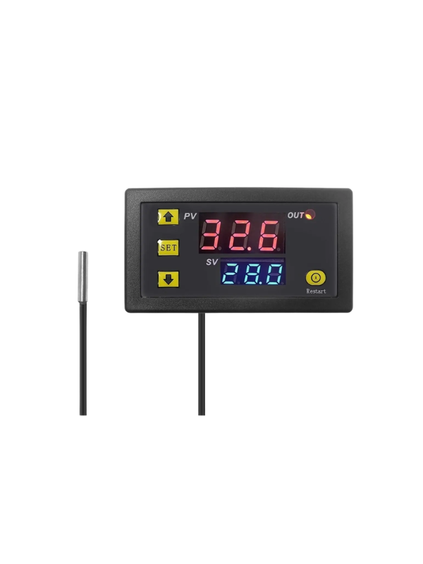 Termostato Digital Controlador De Temperatura 24v + Termopar