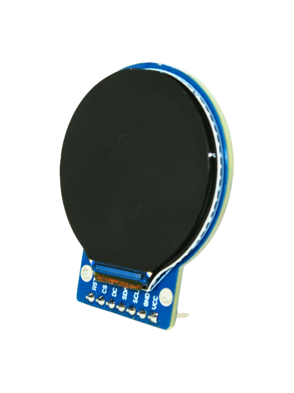 Módulo De Exibição Lcd Tft Gc9a01 P/ Esp32 Display 1.28poleg