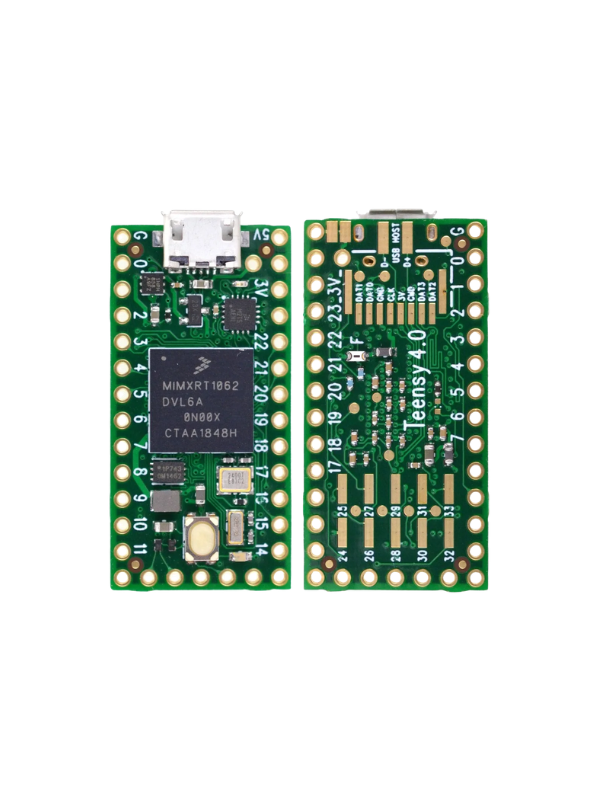 Placa Teensy 4.0 Usando Nxp Imxrt1062 Mcu Arm Cortex-m7