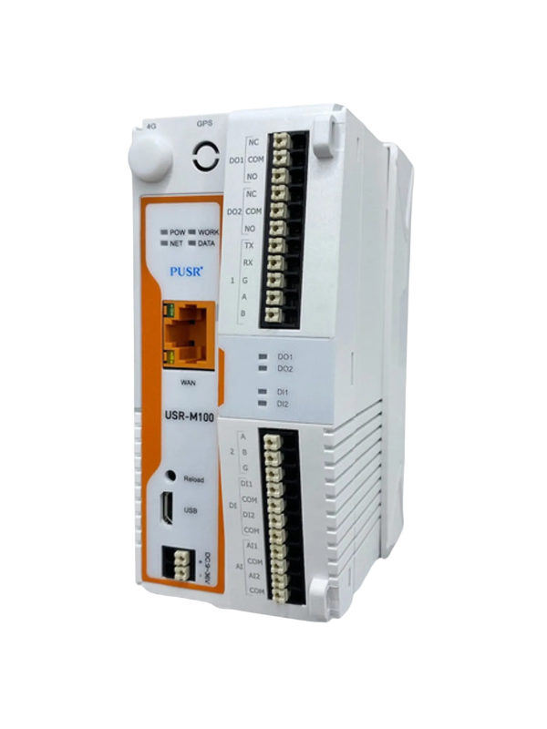 Gateway Usr-m100 Integrador De Dispositivos Modbus/tcp Eth