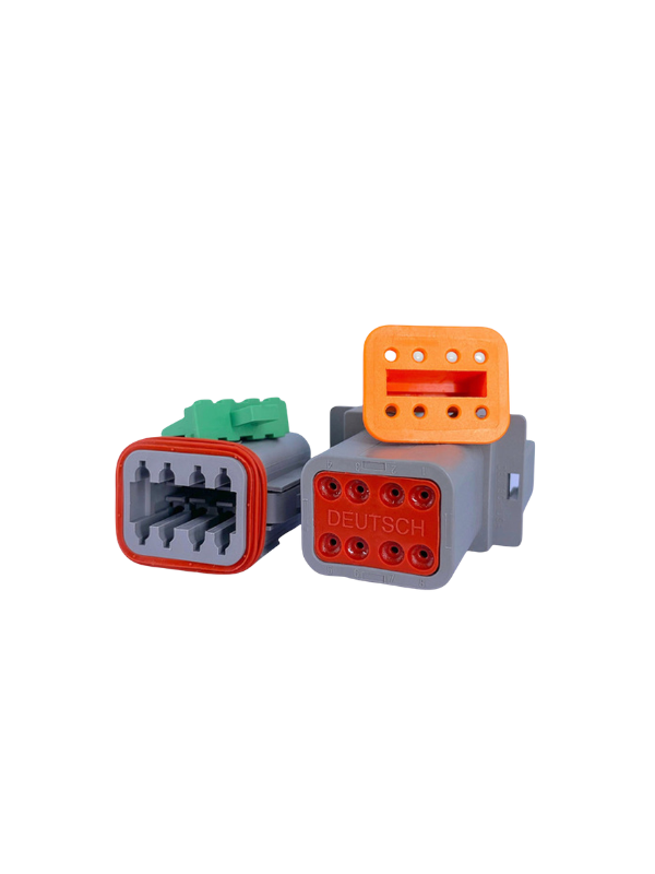 10x Conector Deutsch Dt06-8s Dt04-8p 8 Vias Macho E Fêmea 8p