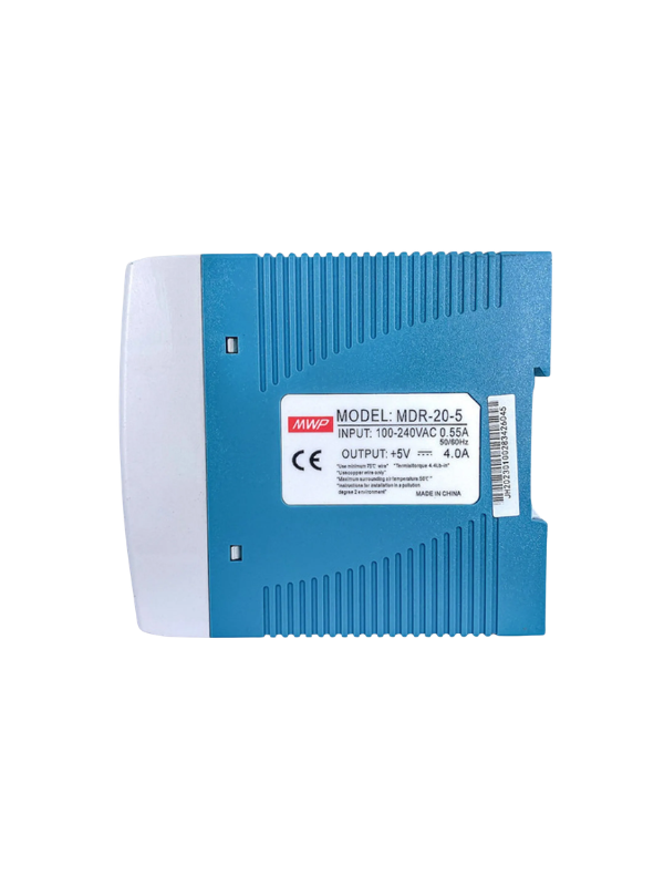 Fonte Chaveada Slim Mdr-20-5 5v/3a 20w Para Uso Trilho Din