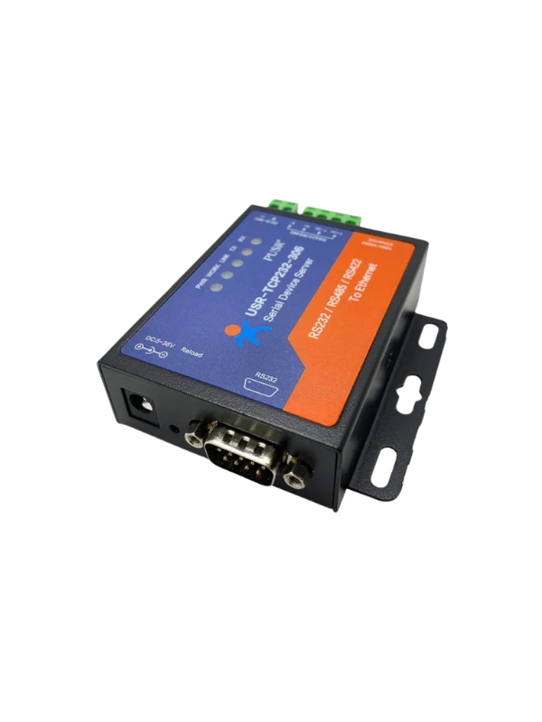 Conversor Rs232 Rs485 422 P/ Ethernet Usr-tcp232-306 Ip Rj45