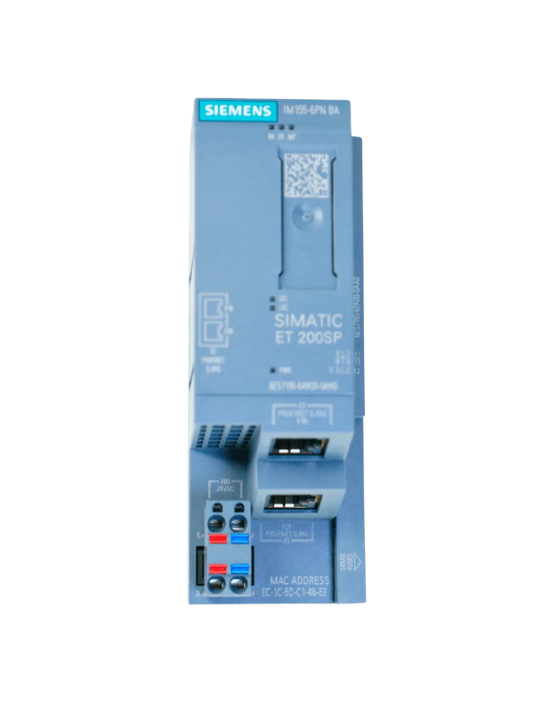 6es7155-6ar00-0an0 Profinet Simatic Et200sp Im155-6pn Rj45