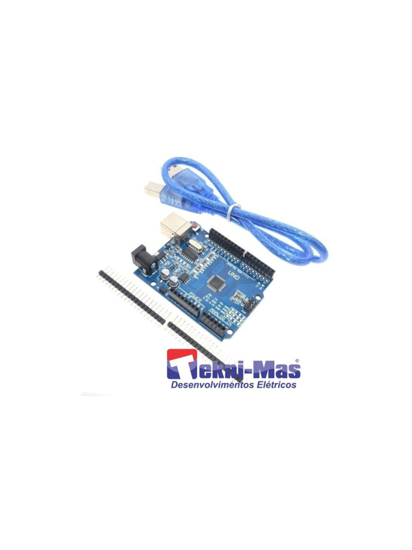 2 Peças Uno R3 Chip Ch340g Atmega328p Compatível Rarduíno