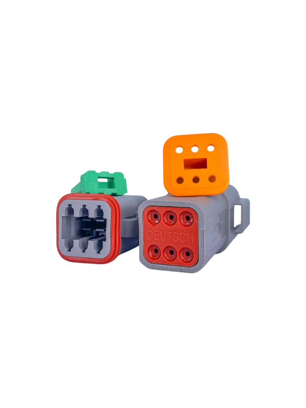 10x Conector Elétrico Dt04-6p Automotivo 6p Deutsch Dt06-6s