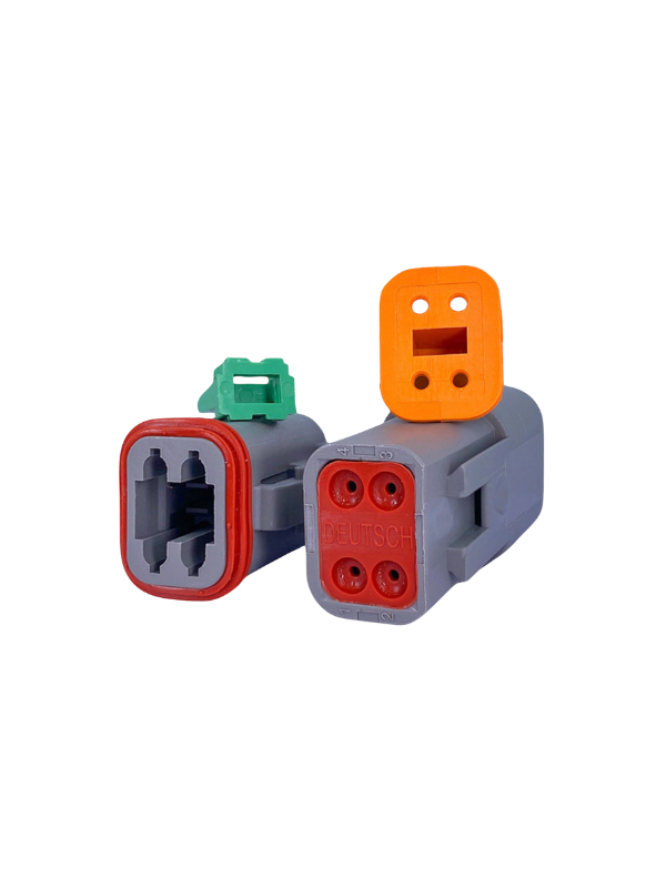 10x Conector Elétrico Dt04-4p Automotivo 4p Deutsch Dt06-4s