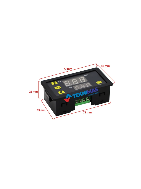 Termostato Digital Controlador De Temperatura 24v + Termopar