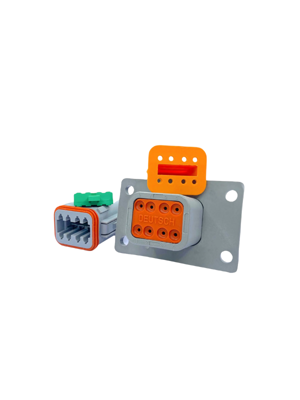 Conector À Prova D'água 8p Vedação Automotiva Dt04-8pa-l012