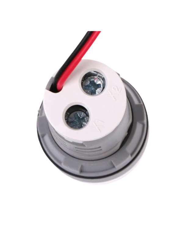 Voltímetro E Amperímetro AD16-22VAM - 22mm VERMELHO